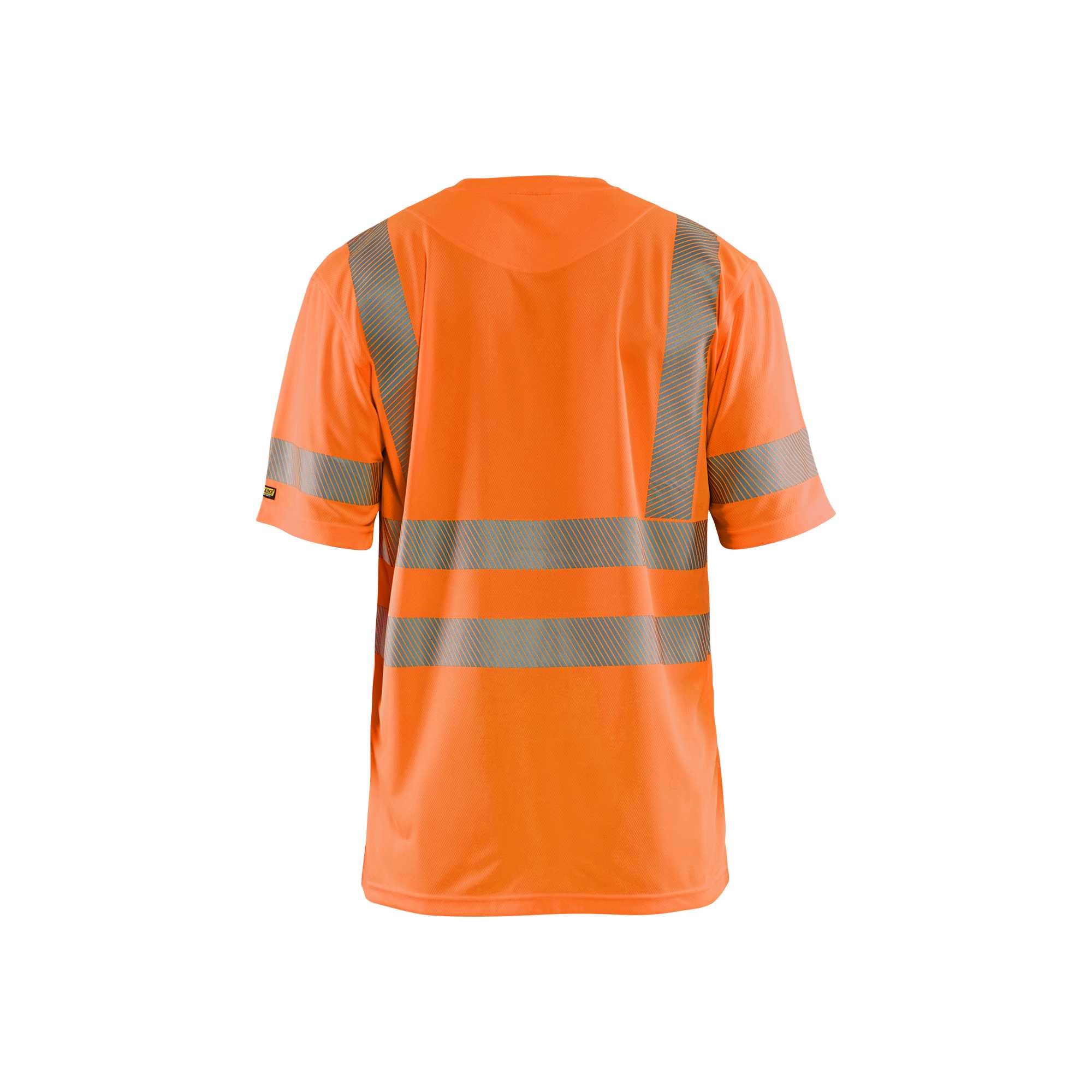 BLAKLADER 34201013 HI VIS UV PROTECTED T SHIRT Hi Vis Reflective Short Sleeve Work T-Shirt MEN - 100% Polyester