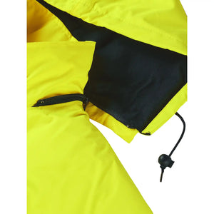 Planam Warnschutz Parka uni gelb S uni gelb - Extra Detailbild