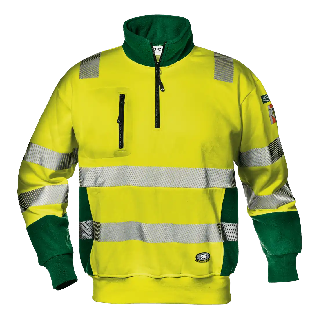 FUNNY SWEATSHIRT - Class 2 - High-Vis - Reflective Bands - Image 1