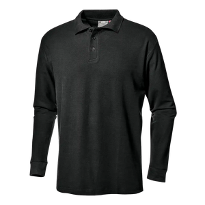 SIR SAFETY PIQUET polo long sleeve Long Sleeve Work Polo MEN - 100% Cotton