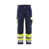 BLAKLADER 15841860 | Hi Vis Trousers Hi Vis Reflective Work Trousers Men - Twill Fabric