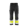 BLAKLADER 15622517 | Hi Vis Softshell trousers Hi Vis Reflective Work Trousers Men - Waterproof