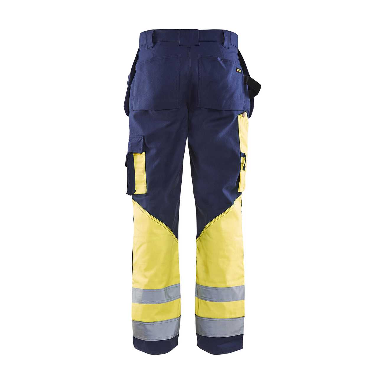 BLAKLADER 15291370 | Hi Vis Trousers Hi Vis Reflective Work Trousers Men - 100% cotton