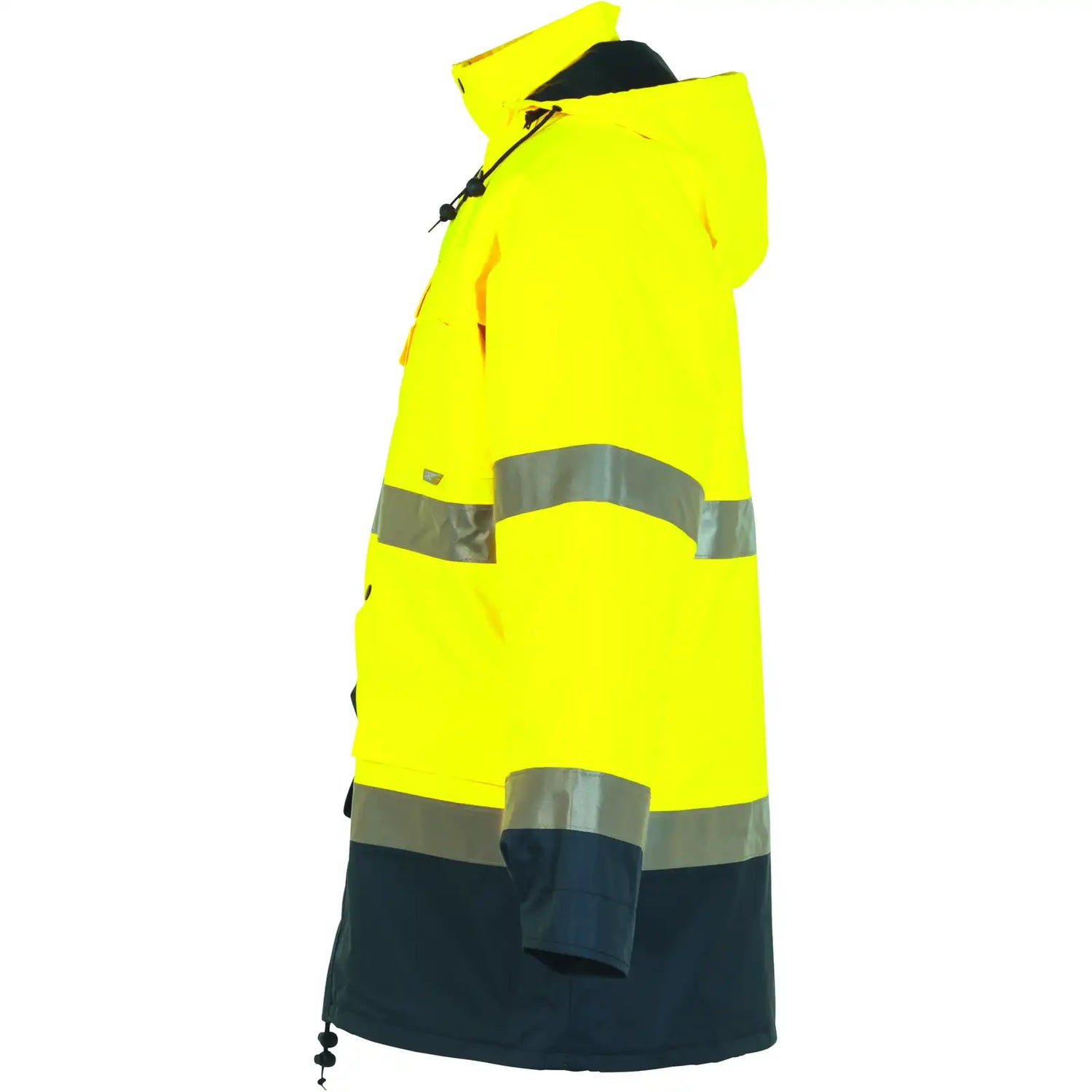 Planam Warnschutz Parka gelb/marine S gelb/marine - Produktbild ohne Model