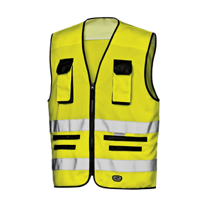 TRAFFIC WAISTCOAT - Class 2 - High-Vis - Double Reflective Band