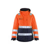 BLAKLADER 48721987 Women's Hi Vis Winter Jacket Hi Vis Reflective Work Jacket WOMEN - Waterproof