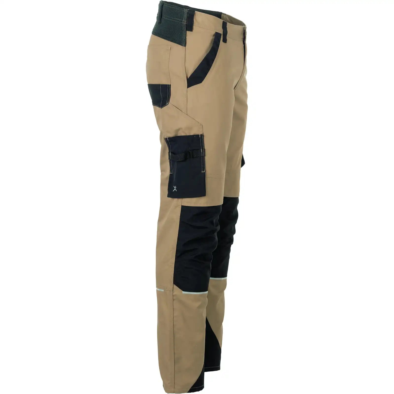 Planam Norit Herren Bundhose sand/schwarz 102 sand/schwarz - Produktbild ohne Model