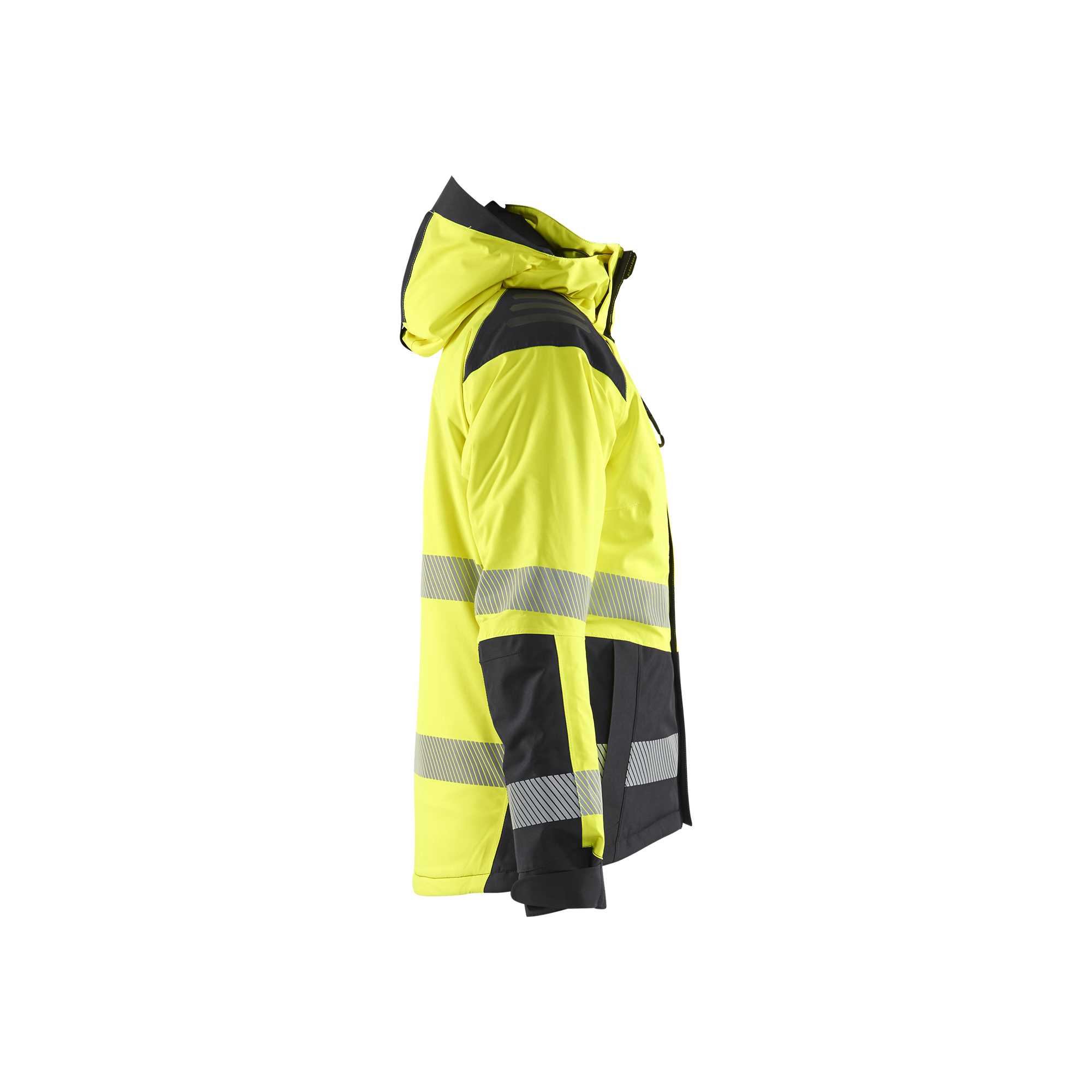 BLAKLADER 44561987 Women’s Hi Vis Winter Jacket Hi Vis Reflective Work Jacket WOMEN - Waterproof