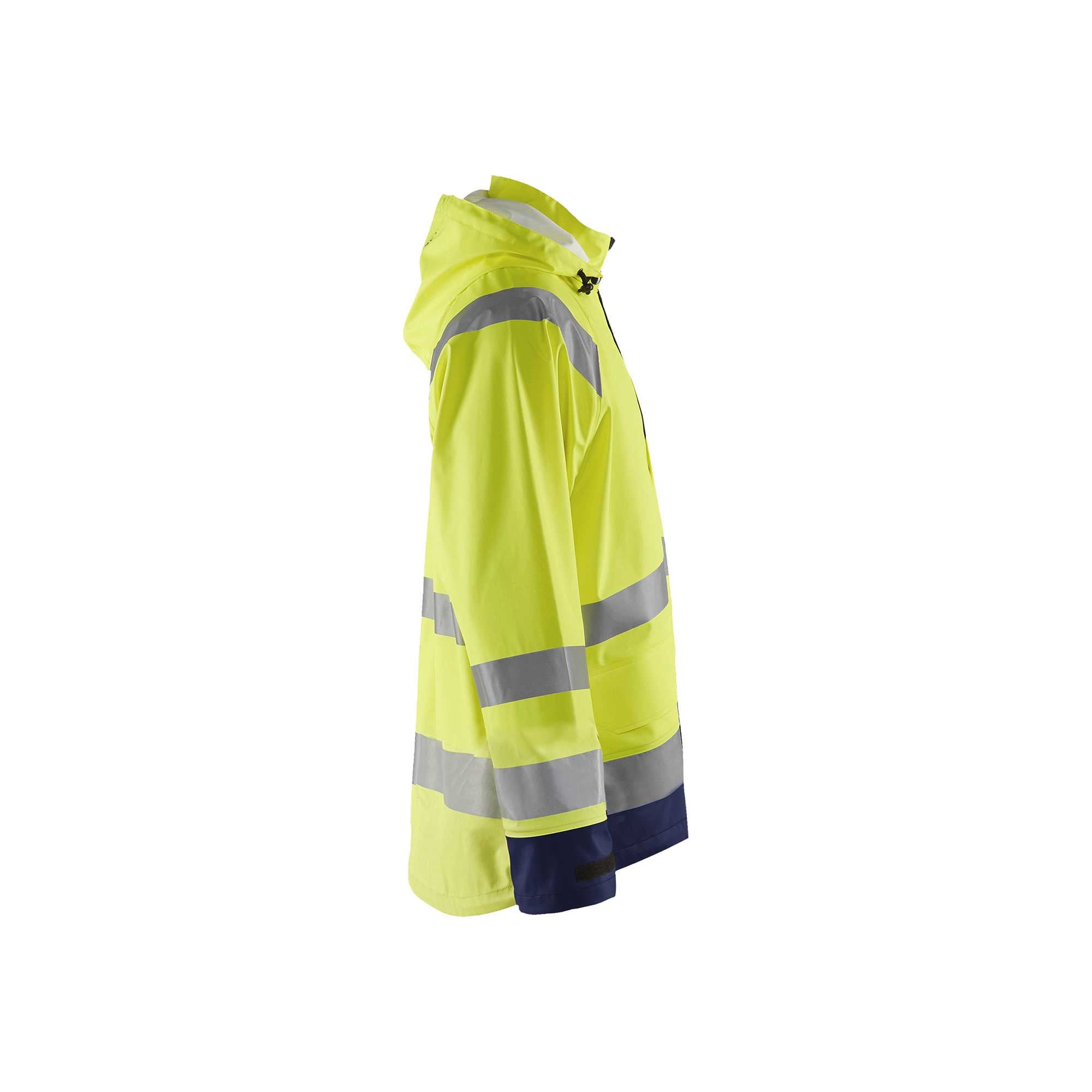 BLAKLADER 43232000 Rain jacket Hi Vis Level 1 Hi Vis Reflective Rain Jacket MEN - Waterproof