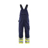 BLAKLADER 26621800 Hi Vis Bib overall Hi Vis Reflective Work Bib Trousers Men - Class 1 Certified