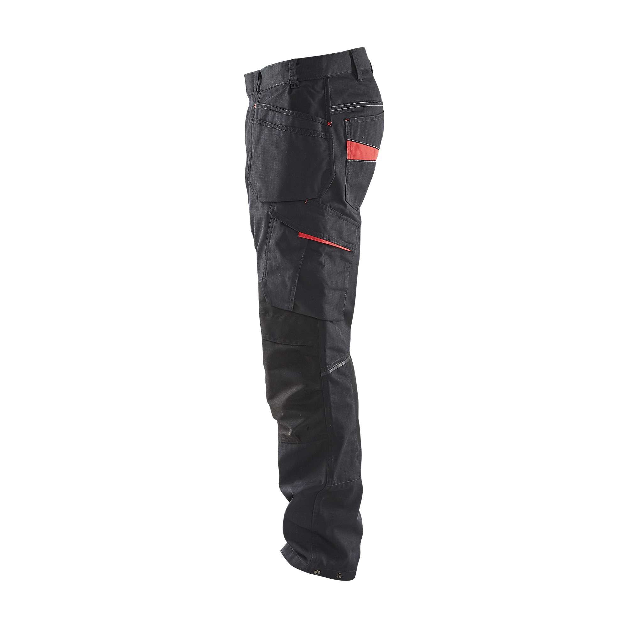 BLAKLADER 14961330 | Service trousers with stretch and tool pockets Work Trousers Men - Ripstop Fabric
