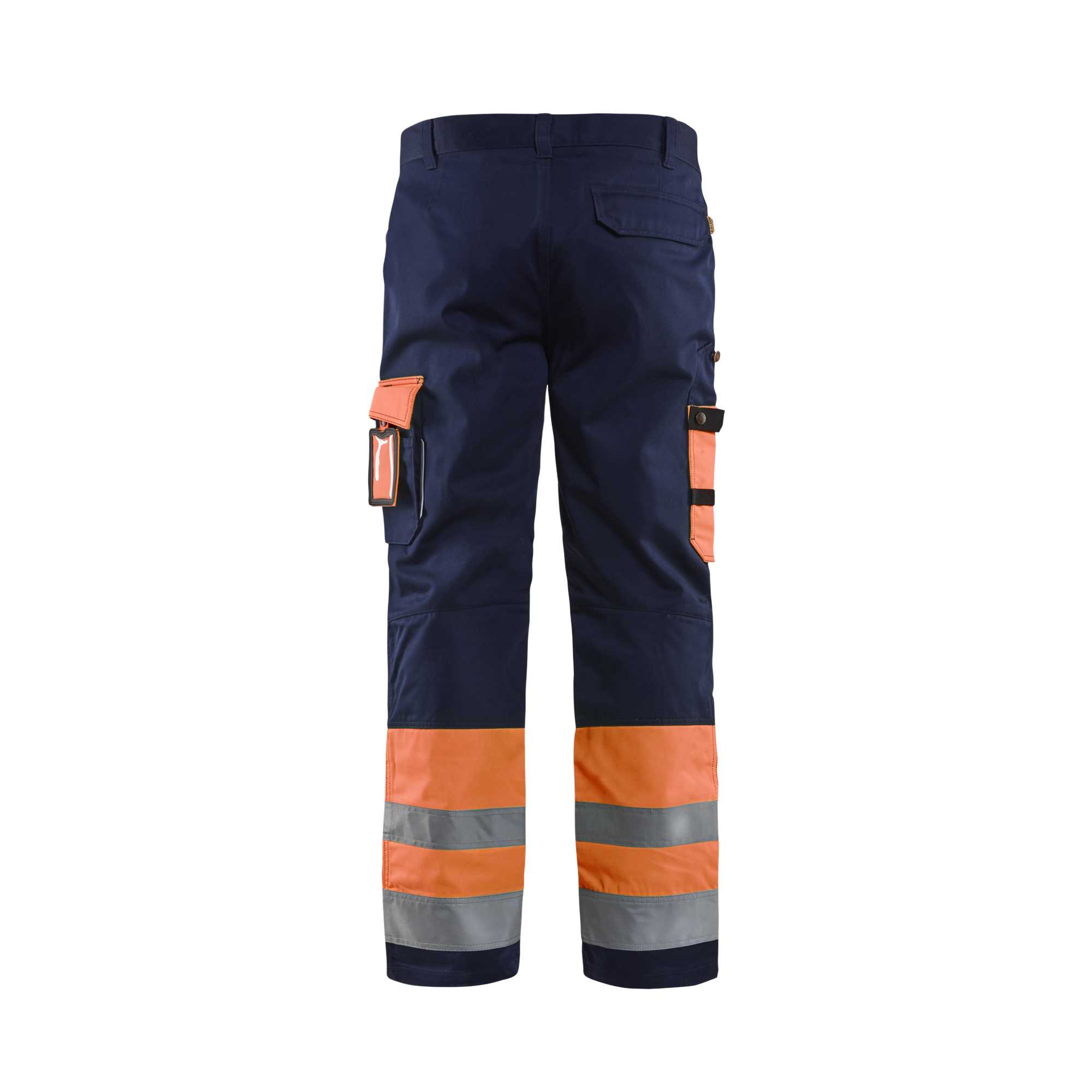 BLAKLADER 15841860 | Hi Vis Trousers Hi Vis Reflective Work Trousers Men - Twill Fabric