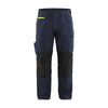 BLAKLADER 14951330 | Service Trousers with Stretch Work Trousers Men - Ripstop Fabric