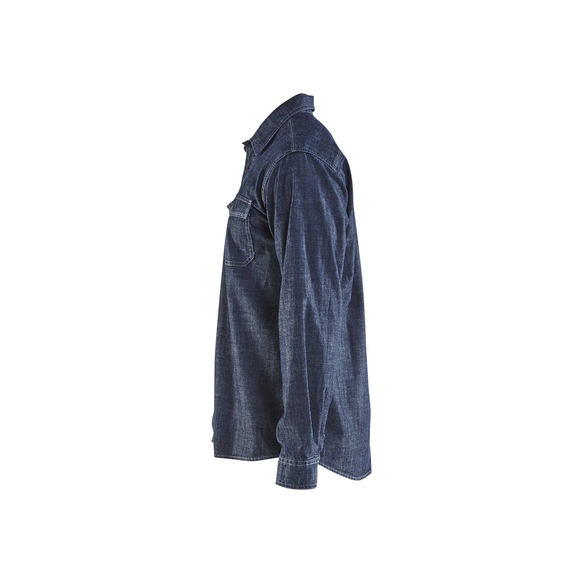 BLAKLADER 32951129 Denim Shirt Long Sleeve Work Shirt MEN - 100% Cotton