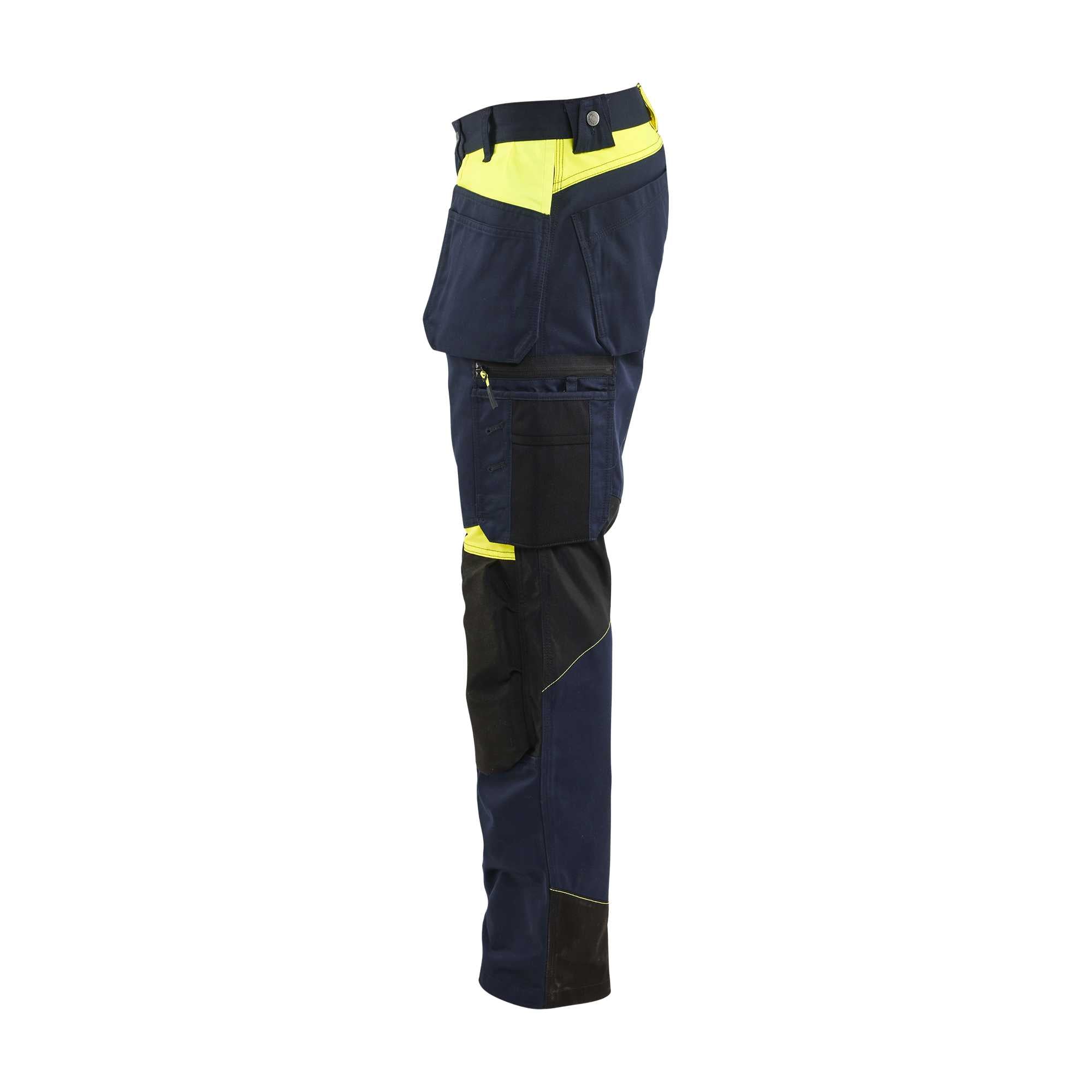 BLAKLADER 15551860 | Craftsman trousers Work Trousers Men - twill fabric