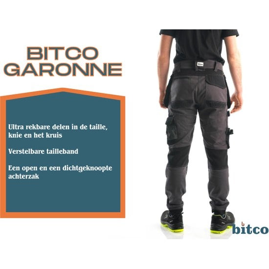 BITCO GARONNE Work Pants - Water-Repellent - Oil-Repellent - Reinforced with CORDURA® - Image 32