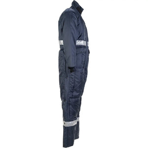 Planam Kühl-/Gefrierhaus Kühlhaus Overall marine, Innenfutter rot S marine, Innenfutter rot - Produktbild ohne Model