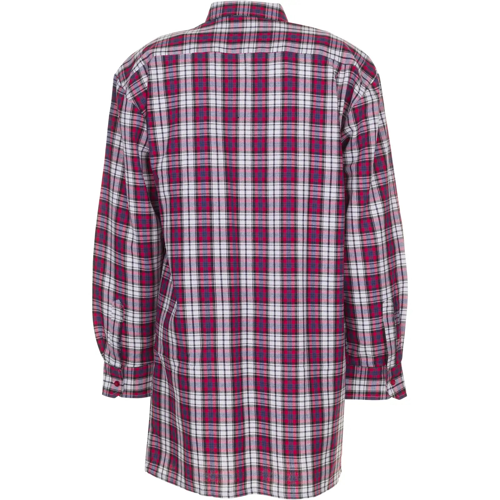 Planam Hemden Flanell-Hemd 2001 rot kariert 37/38 rot kariert - Produktbild ohne Model