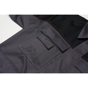 Planam Weld Shield Jacke kornblumenblau/schwarz 102 kornblumenblau/schwarz - Extra Detailbild