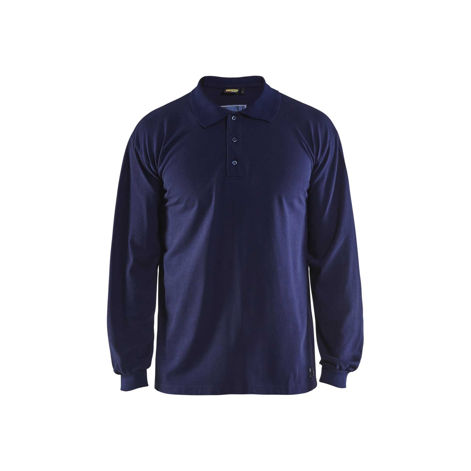 BLAKLADER 33741726 Flame resistant long sleeved polo Long Sleeve Work Polo MEN - Flame Retardant