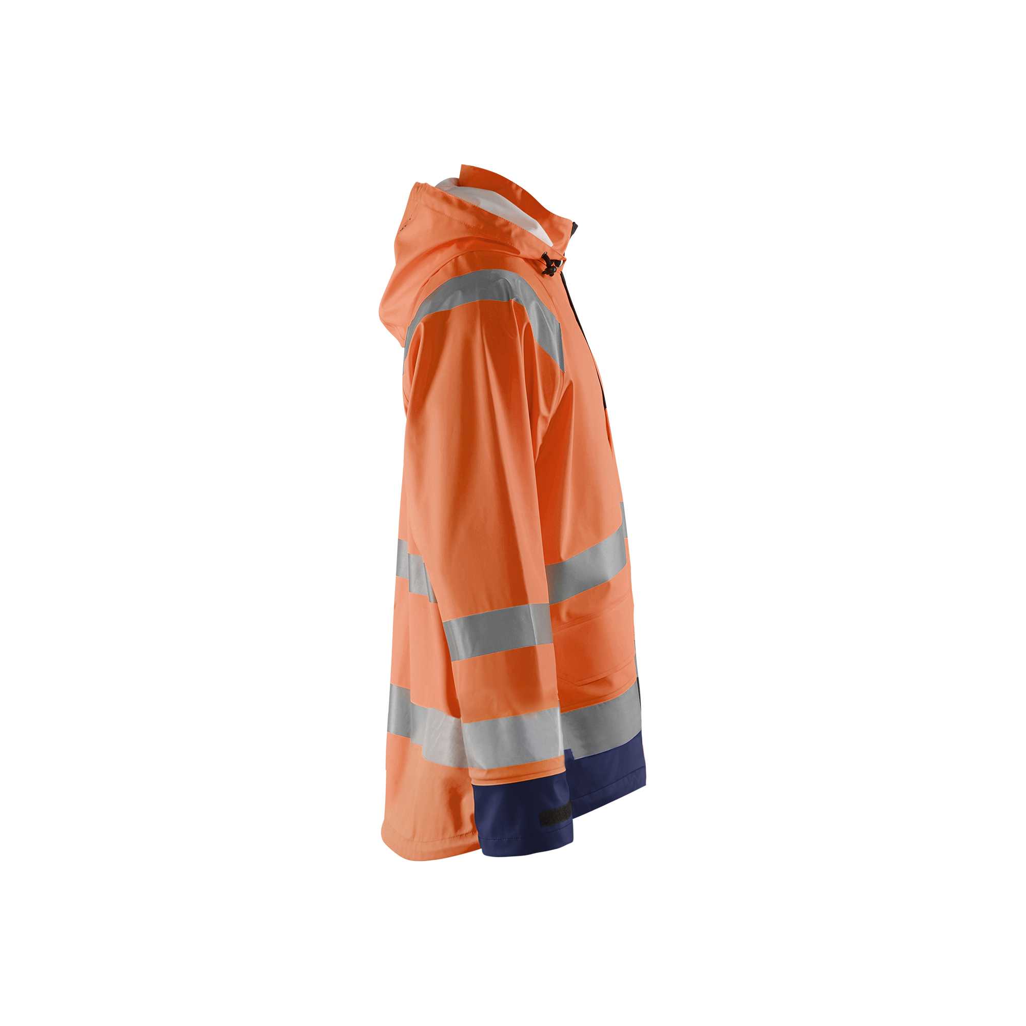 BLAKLADER 43232000 Rain jacket Hi Vis Level 1 Hi Vis Reflective Rain Jacket MEN - Waterproof