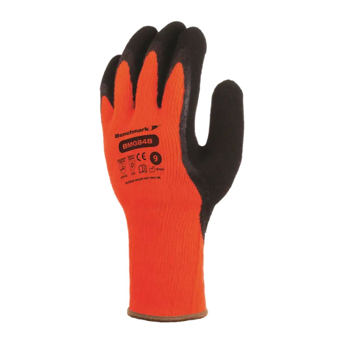 BMG848 HANDSCHUHE - Thermischer Schutz - Gummibeschichtung - Elastisches Strickbündchen