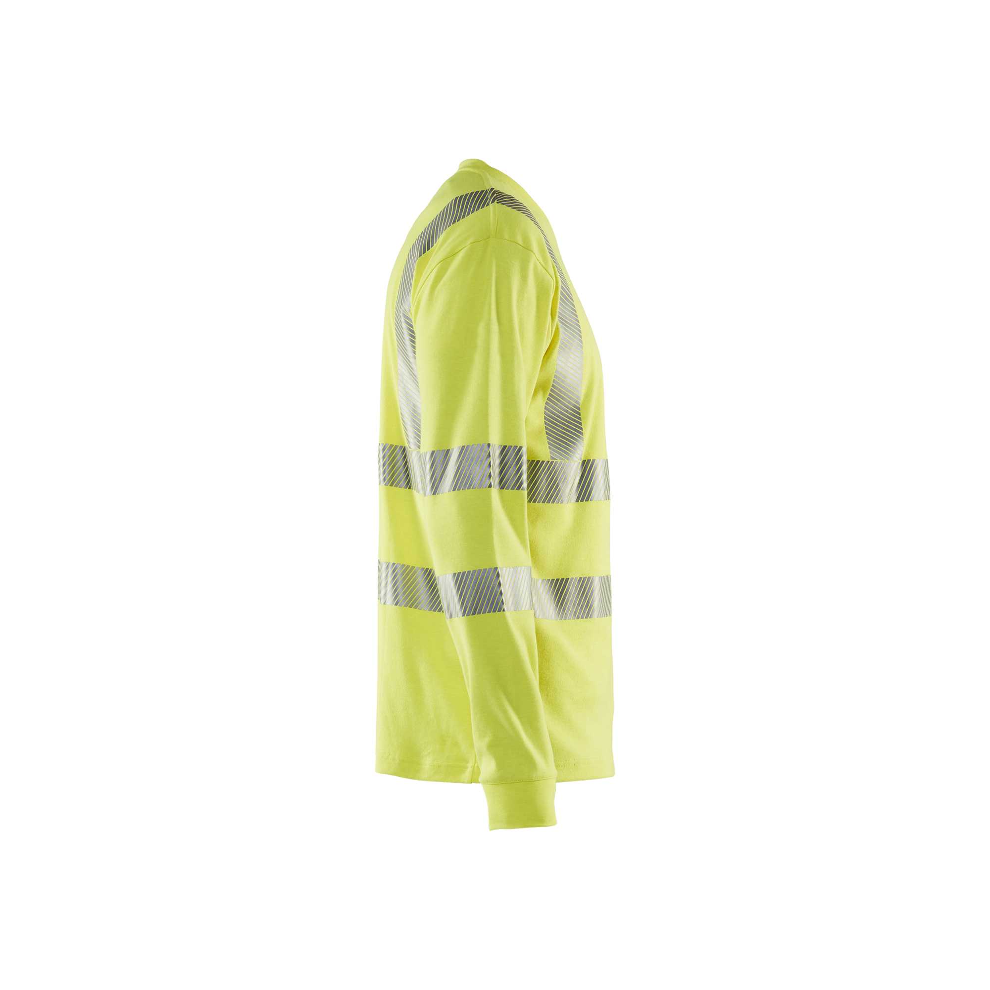 BLAKLADER 34811761 Multinorm long sleeved t shirt Hi Vis Reflective Long Sleeve Work T-Shirt MEN - Flame Retardant