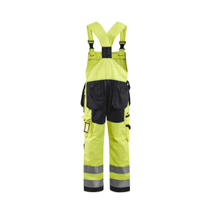 BLAKLADER 26031860 Hi Vis Bib Overalls Hi Vis Reflective Work Bib Trousers Men - twill fabric