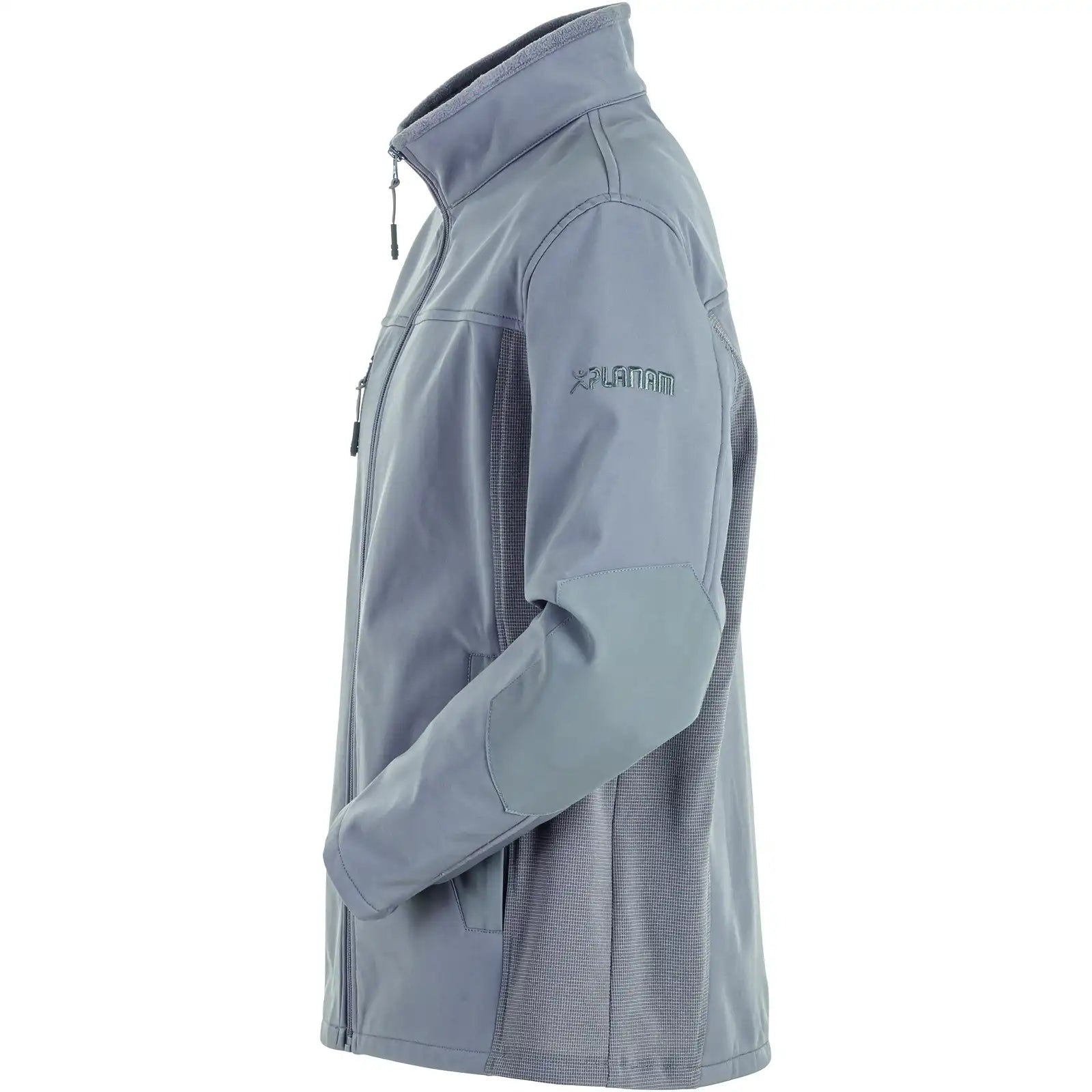 Planam Norit Herren Pure Softsh.  Jacke zink       102 zink - Produktbild ohne Model