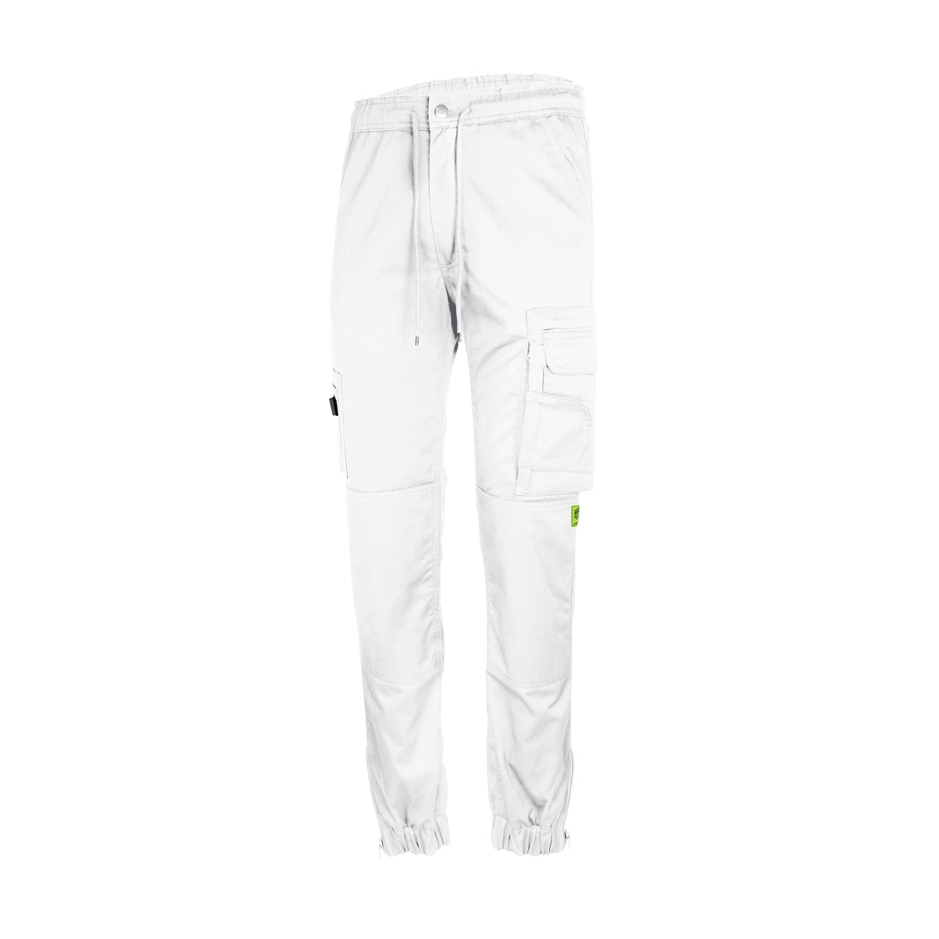 TMG Kult Worker Jogging pants white - KW-520030_JoggingPants_weiss_halbvorne_1920x1920