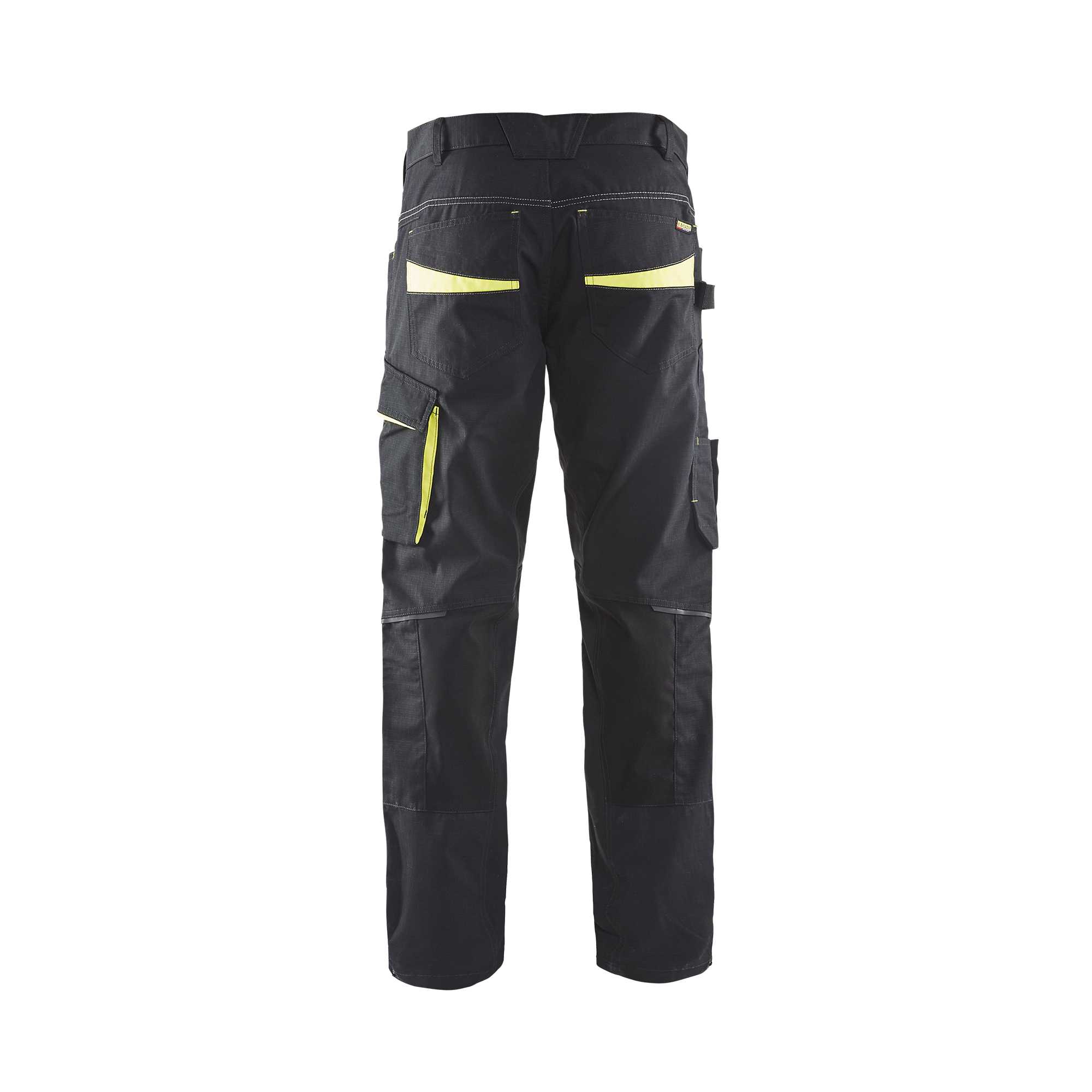 BLAKLADER 14951330 | Service Trousers with Stretch Work Trousers Men - Ripstop Fabric