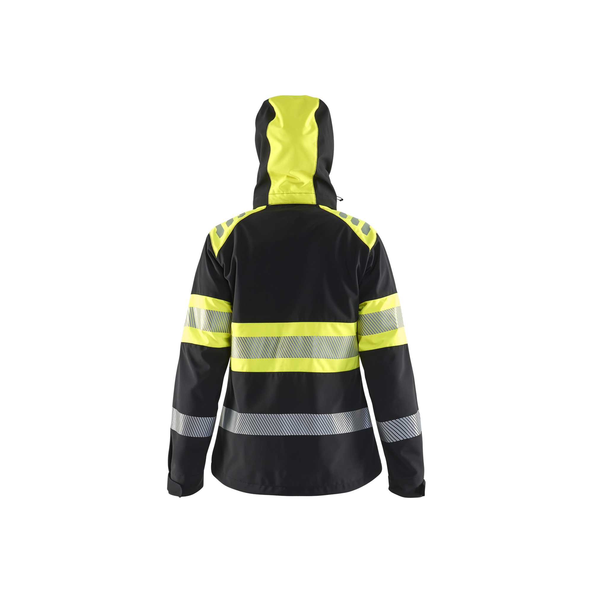 BLAKLADER 44042513 Women’s Hi Vis Softshell Jacket Hi Vis Reflective Softshell Work Jacket WOMEN - Waterproof