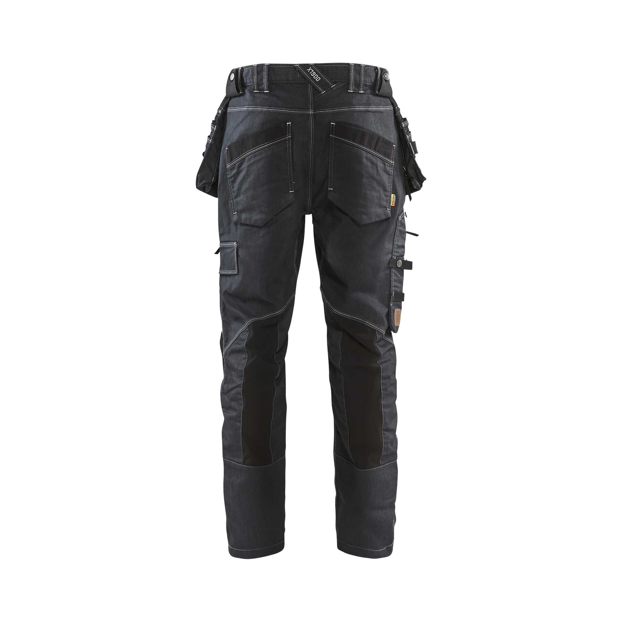 BLAKLADER 19991141 | Craftsman Trousers Stretch X1900 Work Trousers Men - Cordura Denim