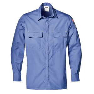 SIR SAFETY POLYTECH Long Sleeve Work Shirt MEN - Flame Retardant