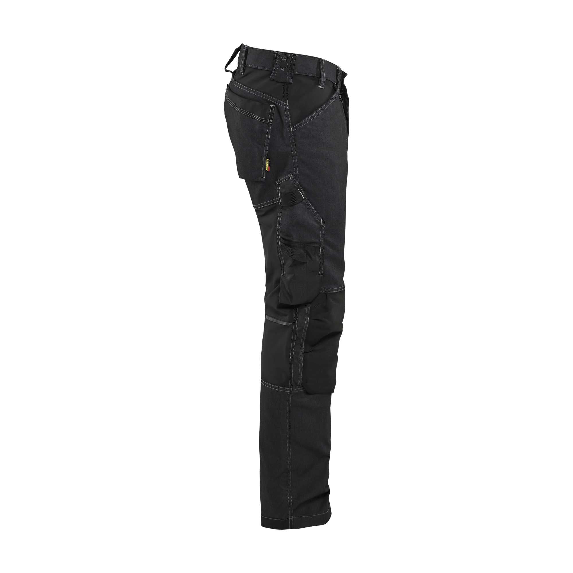BLAKLADER 17511141 | Craftsman Trousers Stretch Work Trousers Men - CORDURA Denim
