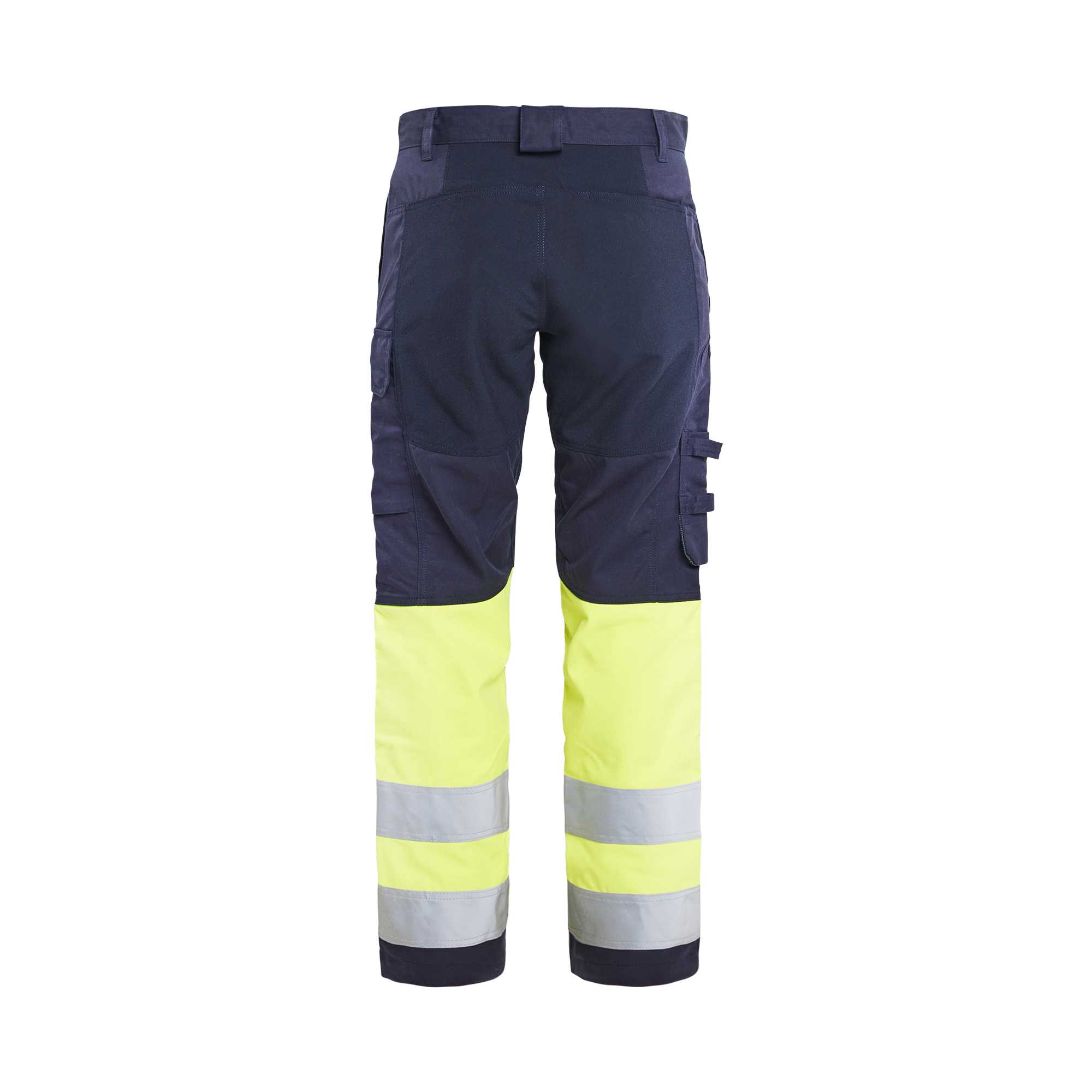 BLAKLADER 17871512 Multinorm Inherent trousers with stretch Hi Vis Reflective Work Trousers Men - ripstop fabric