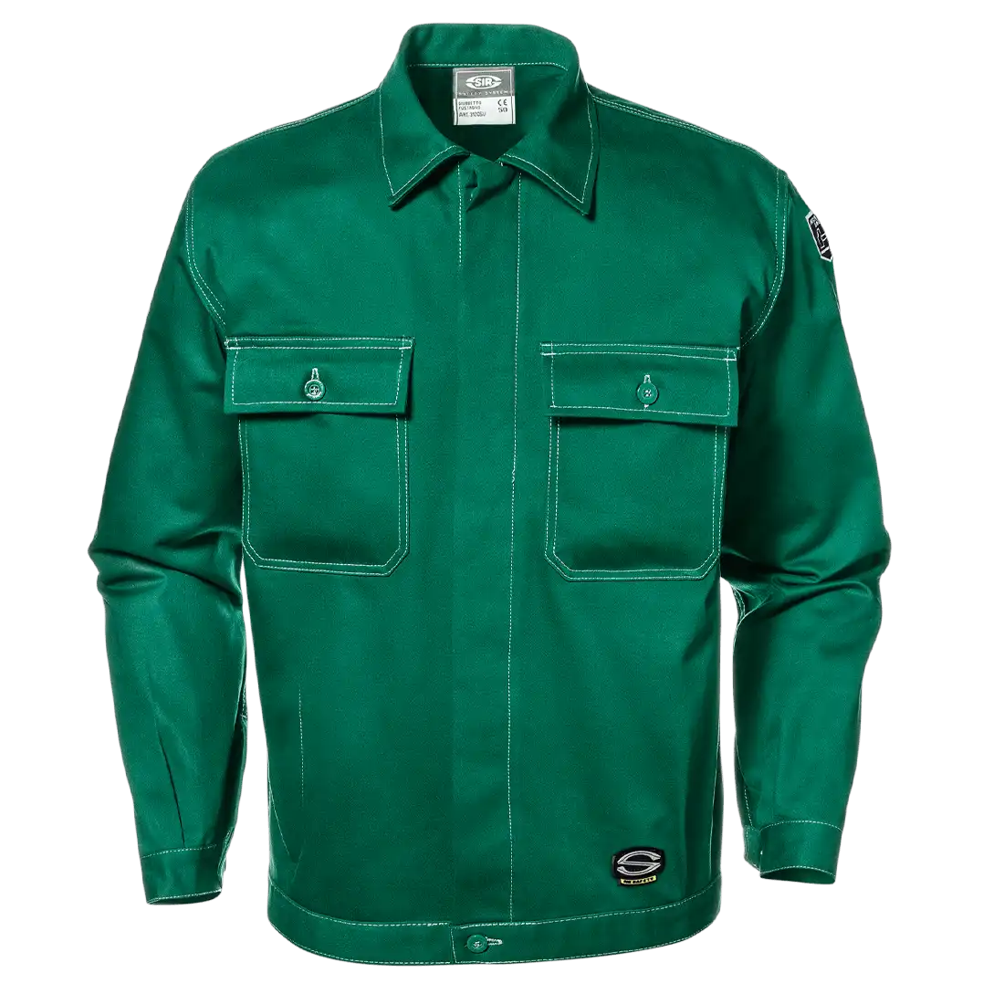 FUSTIAN SHORT JACKET - High-Vis Optional - 100% Cotton - Double Stitched Seams - Image 1