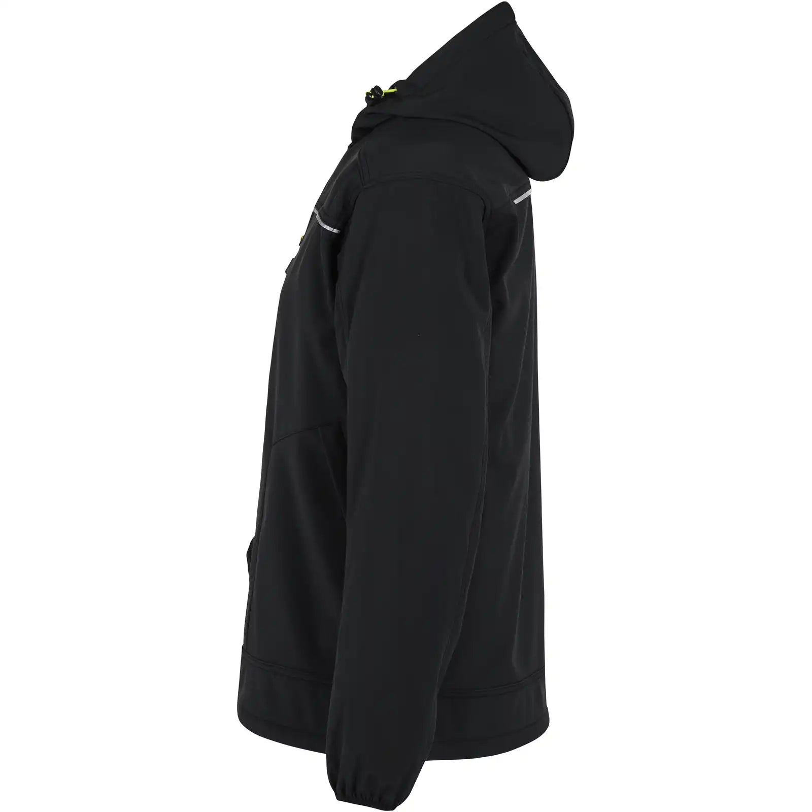 Planam rECOline Softshelljacke schwarz/schwarz  XS schwarz/schwarz - Produktbild ohne Model
