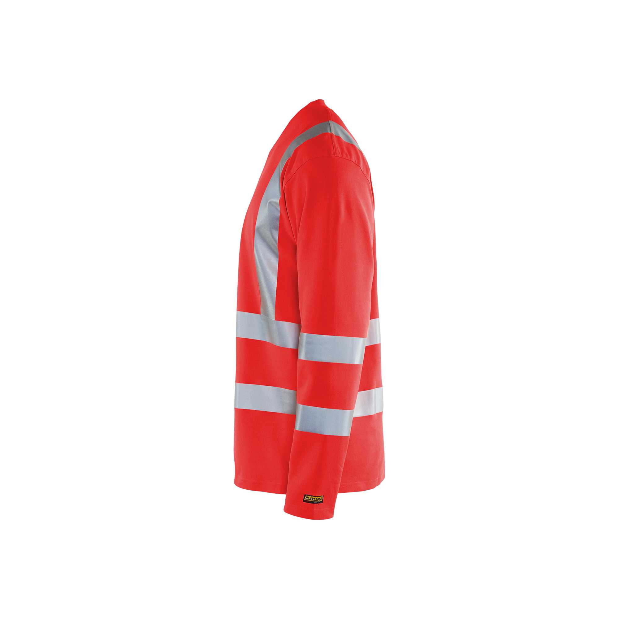 BLAKLADER 33811070 Hi Vis UV Long Sleeved T shirt Hi Vis Reflective Long Sleeve Work T-Shirt MEN - UV Protection