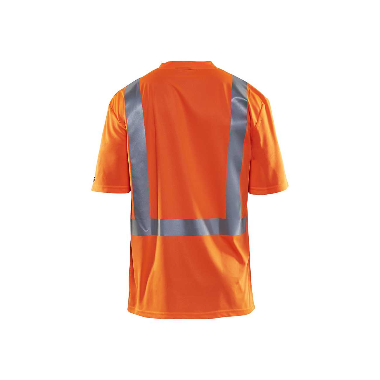BLAKLADER 33821011 UV T SHIRT HI VIS Hi Vis Reflective Short Sleeve Work T-Shirt MEN - 100% Polyester