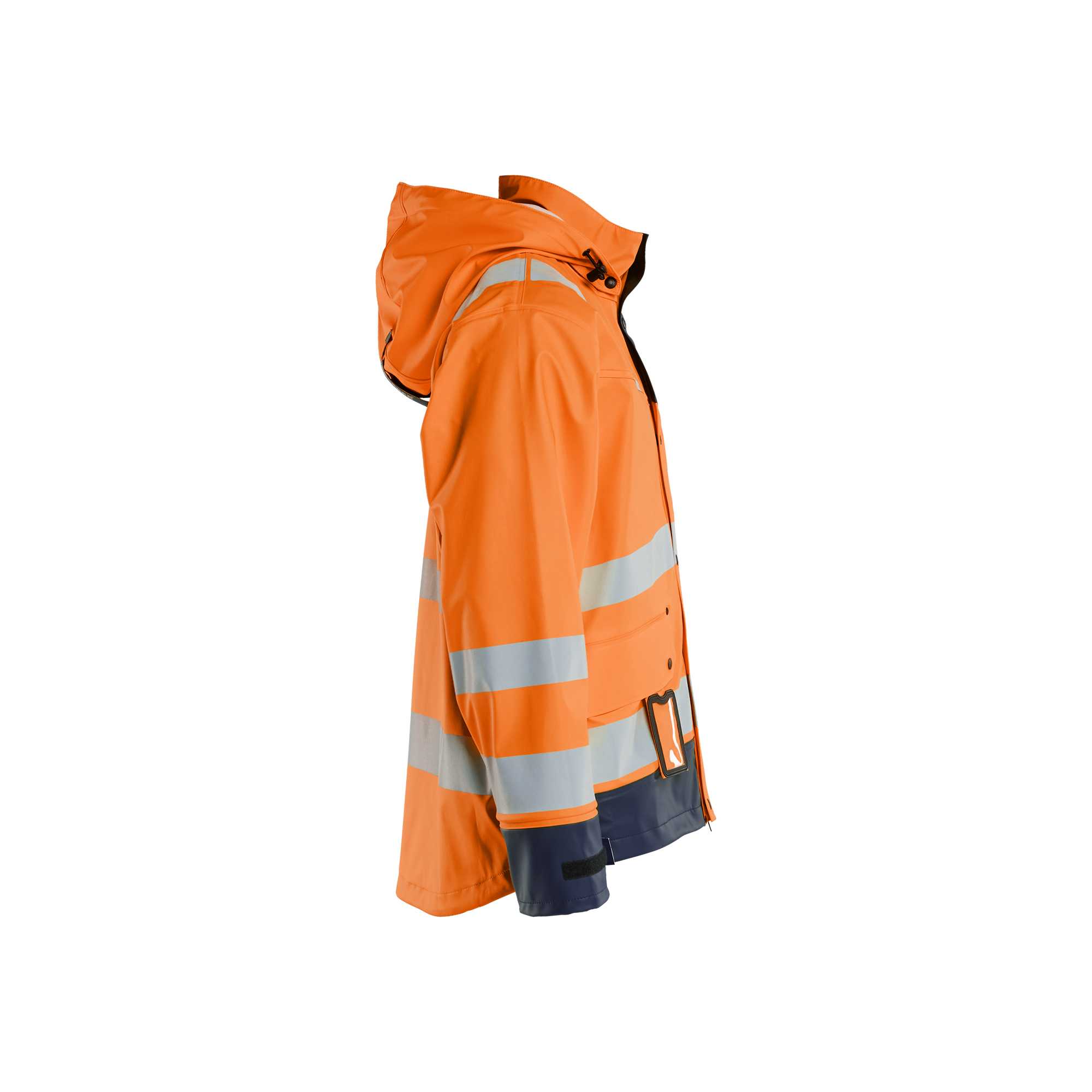 BLAKLADER 43022003 Rain jacket Hi Vis Level 2 Hi Vis Reflective Rain Jacket MEN - Waterproof