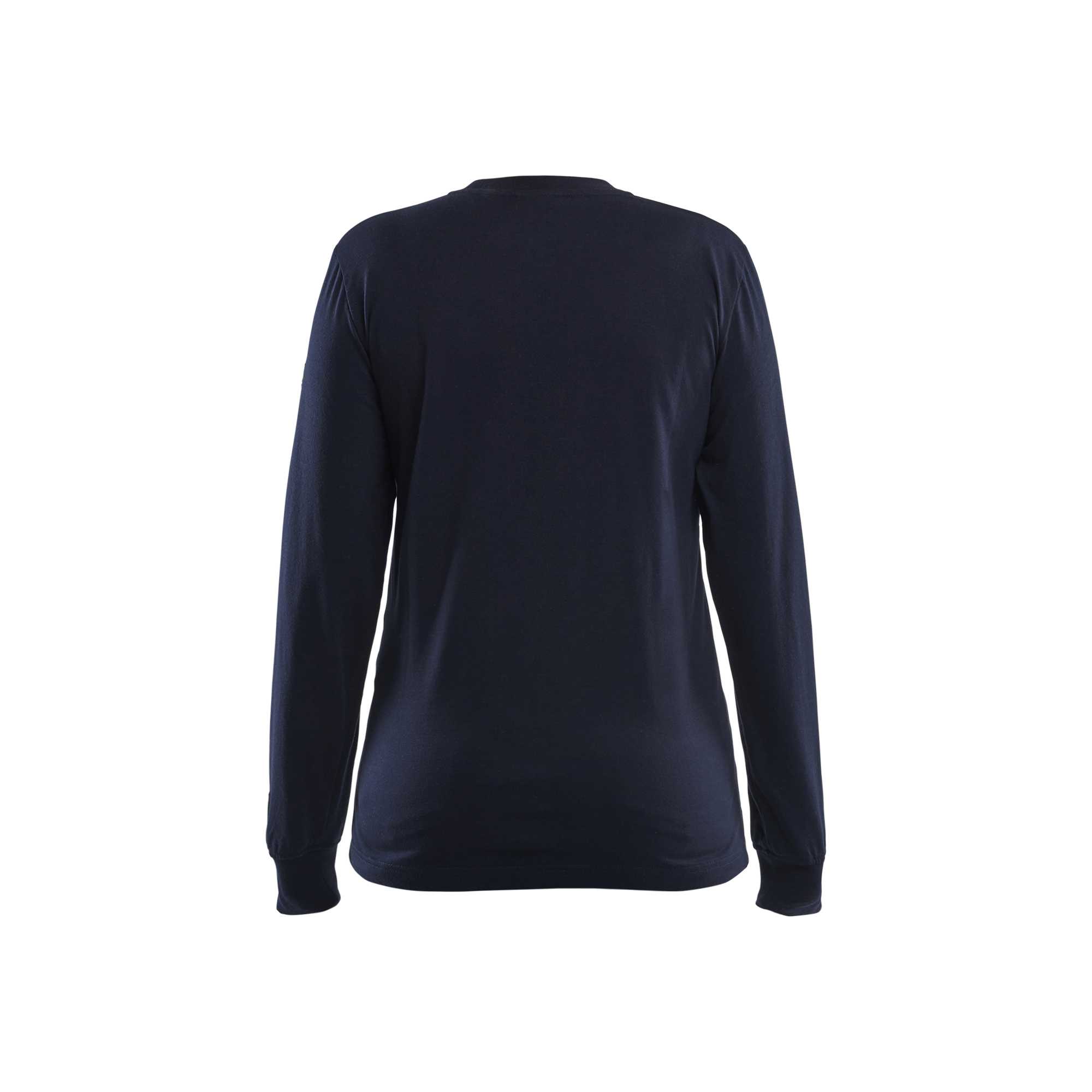 BLAKLADER 34671737 Women’' Flame Resistant T Shirt Long Sleeve Long Sleeve Work T-Shirt WOMEN - Flame Resistant