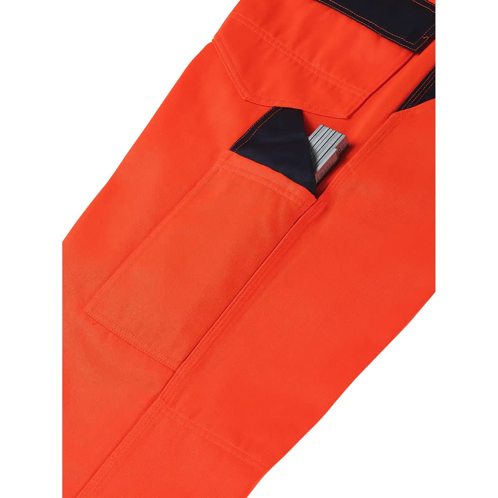 Planam Warnschutz Bundhose orange/grün 102 orange/grün - Extra Detailbild