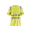 BLAKLADER 34201013 HI VIS UV PROTECTED T SHIRT Hi Vis Reflective Short Sleeve Work T-Shirt MEN - 100% Polyester