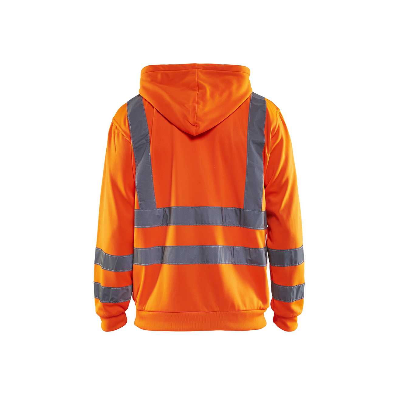 BLAKLADER 33461974 Hi Vis Reflective Hoodie Work Sweatshirt MEN - 100% Polyester