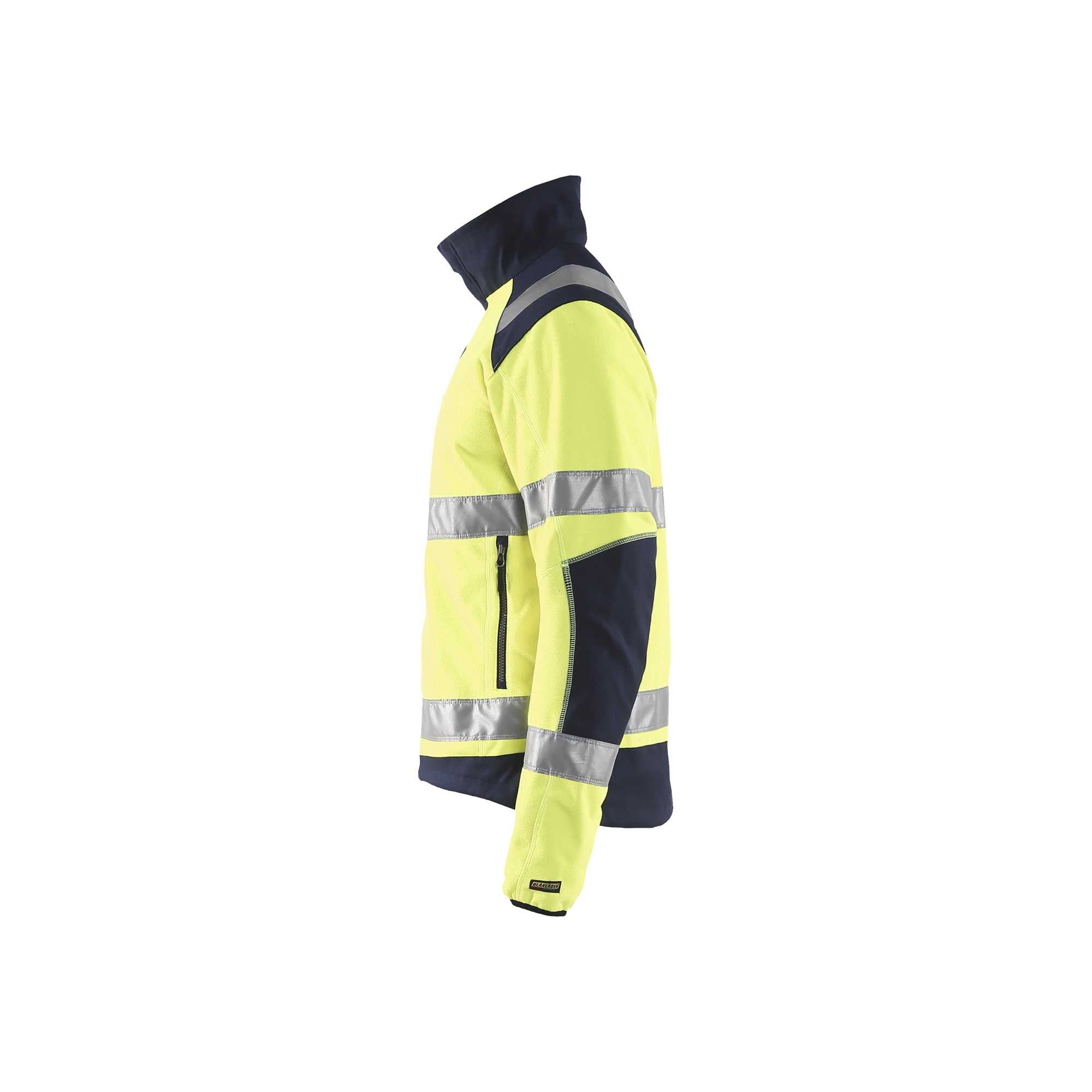 BLAKLADER 48882524 Hi Vis Windproof fleece jacket Hi Vis Reflective Fleece Jacket MEN - Waterproof