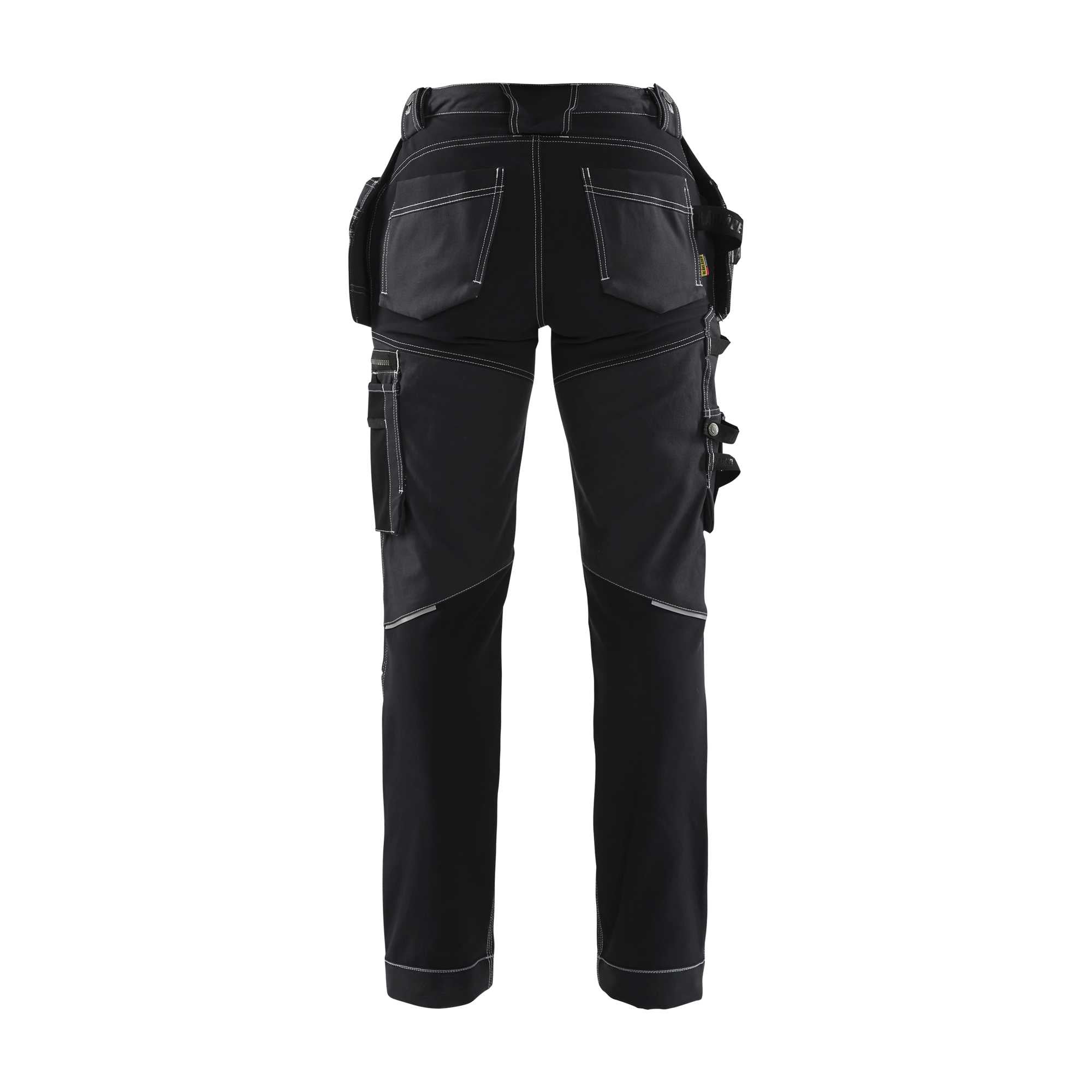 BLAKLADER 71301370 Women's Craftsman Trousers with Stretch Work Trousers Women - 100% Cotton