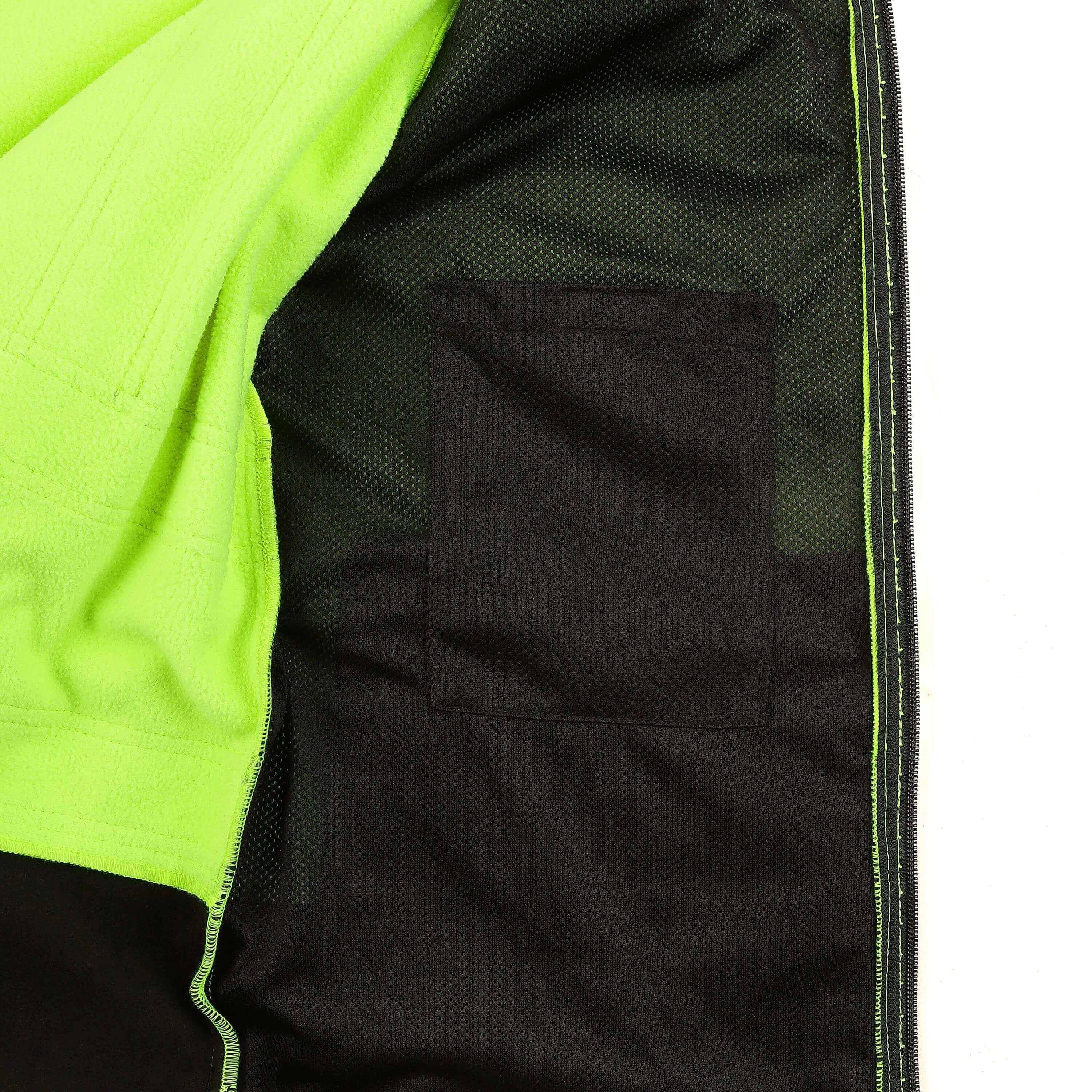 TMG Night Reflex Softshell jacket yellow - Softshell_Gelb_08