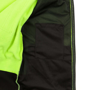 TMG Night Reflex Softshell jacket yellow - Softshell_Gelb_08