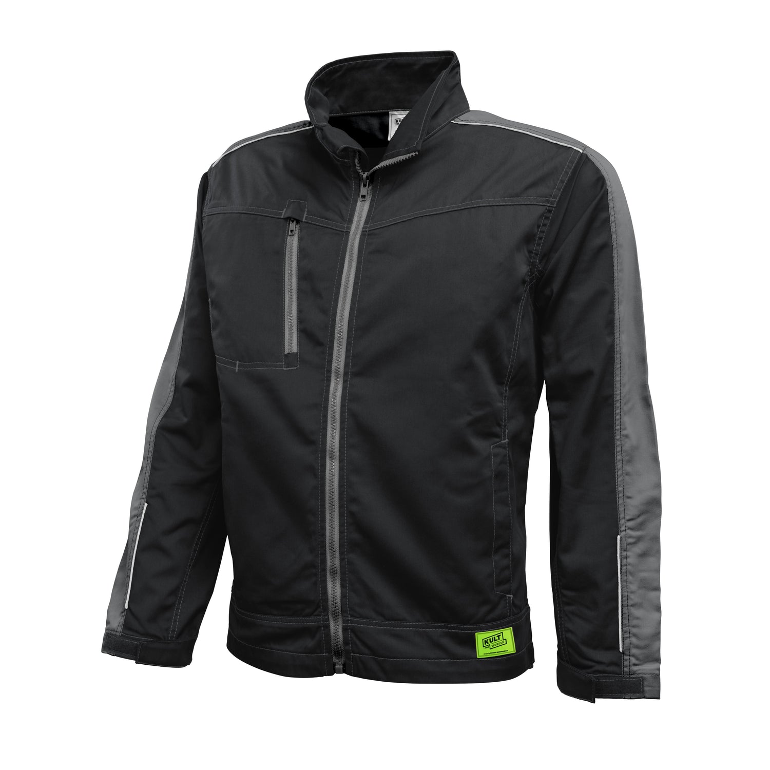 TMG Kult Worker Work jacket black - KW-200040_Bundjacke_schwarz_vorne_1920x1920